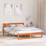 Cumpara ieftin Cadru de Pat Maro ceruit Lemn 140 x 200 cm Simplu Cadru de Pat