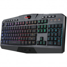 Tastatura gaming Redragon Harpe RGB Black foto