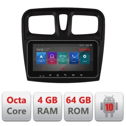 Navigatie Dacia Sandero 2012-2020 var B Android radio gps internet 4+64 ecran 10.33&quot; CarStore Technology