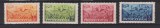 IUGOSLAVIA 1947 MI.529-532 MH