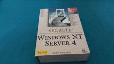 SECRETE* WINDOWS NT SERVER 4/ SOLU?II TESTATE / DREW HEYWOOD/ 1997 foto