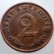 2.623 GERMANIA 2 REICHSPFENNIG 1938 J