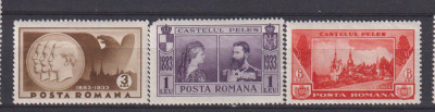 SEMICENTENARUL CASTELULUI PELES LP 105 MNH foto