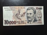 BRAZILIA 10.000 CRUZEIROS 1991 UNC