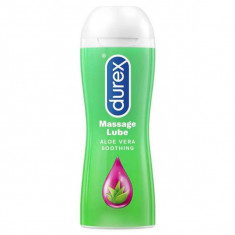 Gel lubrifiant pentru masaj 2 in 1 cu aloe vera, 200ml, Durex