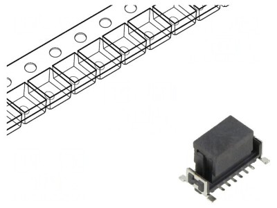 Conector PCB-PCB tată PIN 26 1,27mm Archer Kontrol SMT foto