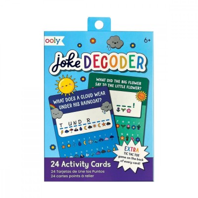 Colectie 24 de carduri cu jocuri si activitati - Decodor de glume foto