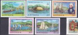 DB1 Antigua 1975 Portul Amiralului Nelson Corabii 5 v. MNH, Nestampilat