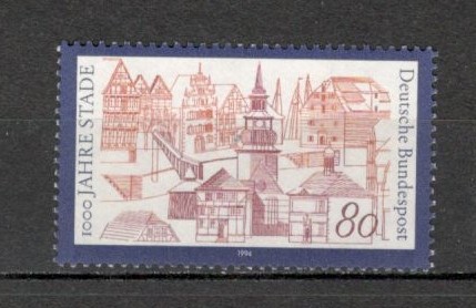 Germania.1994 1000 ani orasul Stade MG.828
