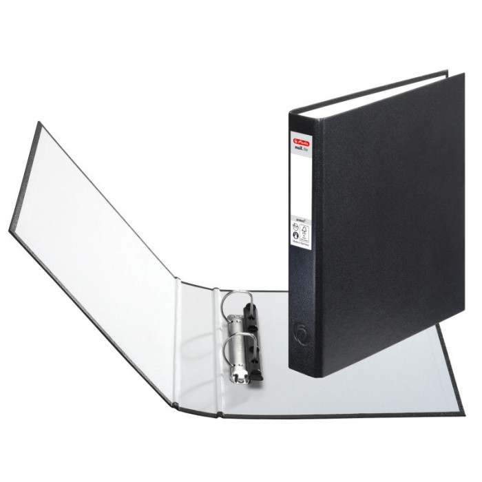 Caiet mecanic a5 2inele negru