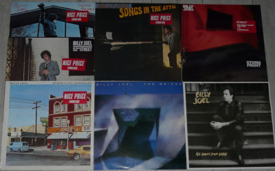 vinil Billy Joel 3 albume LP discuri vinyl la 35 lei bucata foto