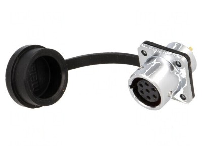 Soclu SF12 mamă PIN 7 IP67 5A 125V 0,75mm2 -40&amp;divide;100&amp;deg;C foto