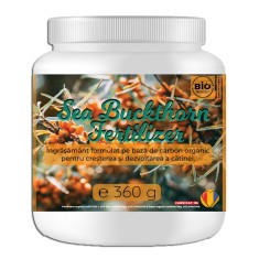 &Icirc;ngrășăm&acirc;nt Organic pentru Cătină Sea Buckthorn Fertilizer 360 g