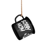Cana Email SORRY MOM 400ml Neagra Editie Limitata - Colectie, Design Modern, Cafea, Ceai
