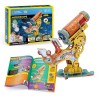 Puzzle 3D STEM Microscop National Geographic Cubic Fun, Joc Educativ, Asamblare Usoara, +8 ani