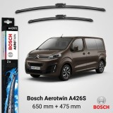 Cumpara ieftin Ștergătoare Citroen SpaceTourer Bus V din 04.2016 | Bosch Aerotwin A426S 650/475 mm