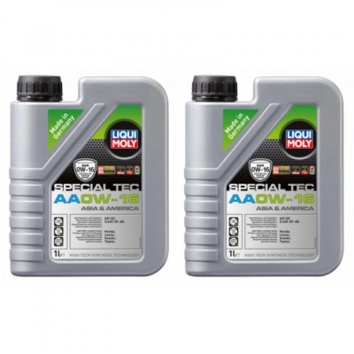 Pachet 2 litri Ulei Motor Sintetic Liqui Moly Special Tec AA 0W16 foto