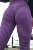 Colanti Sport Dama Talie Inalta Butt-Lifting Push-Up Mov Texturati Yoga M/L/S