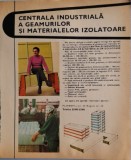 1971 Reclamă Centrala Industriala a Geamurilor BUC comunism, epoca aur 24 x 20