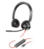 Casti Head-band HP Blackwire 3220, Wired, Negru