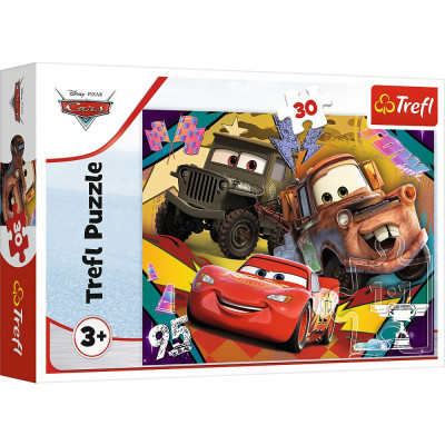 PUZZLE TREFL 30 DISNEY CARS 3 MASINILE DE VITEZA SuperHeroes ToysZone foto