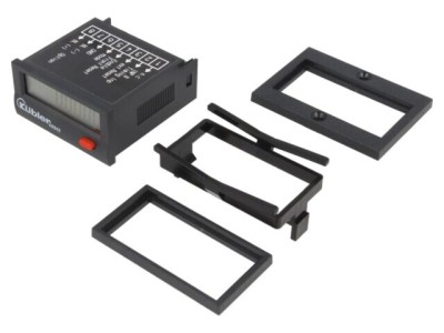 Contor electronic timp consumat LCD K&amp;Uuml;BLER, dimensiuni 48x24x48mm foto