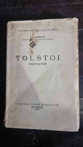 Constantin Narly - Tolstoi educator