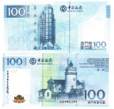 Macao 100 Patacas 08.08.2008 P-110 UNC (Banco Da China)