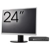 Pachet PC Second Hand HP EliteDesk 800 G2 Mini PC, Intel Core i5-6500 3.20-3.60GHz, 8GB DDR4, 256GB SSD + Monitor 24&amp;quot; NewTechnology Media