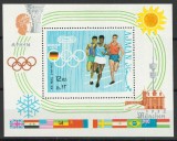 Ajman 1969 Mi 576 bl 195 MNH - Locatiile Jocurilor Olimpice de vara
