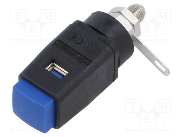 Clemă de laborator albastră 70VDC 16A SCH&Uuml;TZINGER