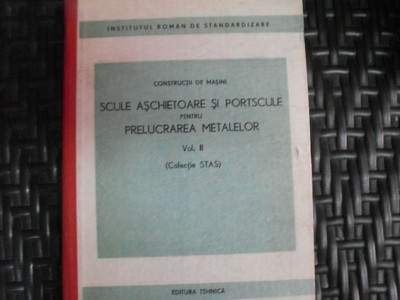 Constructii De Masini Scule Aschietoare Si Portscule Pentru P - Colectiv ,550300 foto