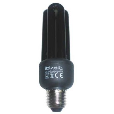 Bec 3U lumina UV neagra, soclu E27, 25W, BL25ESL foto