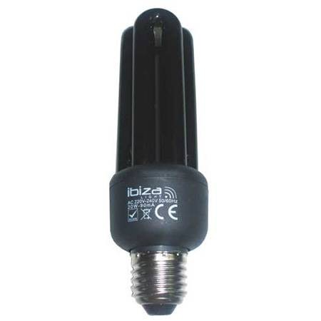 Bec 3U lumina UV neagra, soclu E27, 25W, BL25ESL
