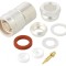 Mufă N Tată 50&Omega; PTFE Clamp