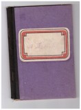 Carnet de membru Uniunea Muncitorilor constructori din Ardeal si Banat, Cluj1919