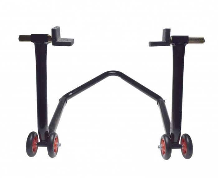 Stander spate motociclete bascula dreapta si roti de rezerva, culoare negru Cod Produs: MX_NEW AA014533A