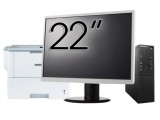 Pachet Calculator Second Hand LENOVO S510 SFF, Intel Core i5-6500t 3.20GHz, 8GB DDR4, 128GB SDD + Monitor 22&amp;quot; &amp; Imprimanta Brother HL-L6300DW New