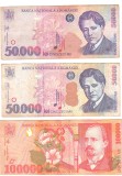 SV * Romania LOT BNR 2 x 50000 LEI 1996 / 2000 si 100000 LEI 1998 / 2000