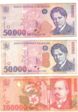 SV * Romania LOT BNR 2 x 50000 LEI 1996 / 2000 si 100000 LEI 2000 * XF /- AUNC