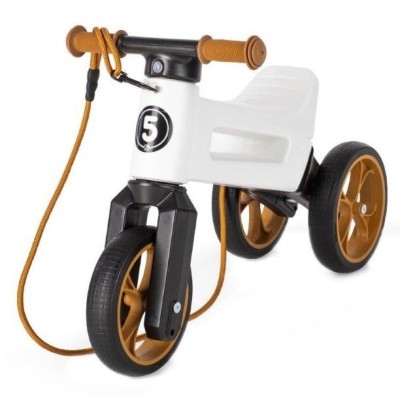 Bicicleta fara pedale Funny Wheels Rider SuperSport 2 in 1 Pearl foto