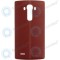 LG G4 (H815, H818) Capac baterie piele rosie