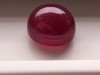 Rubin Natural Madagascar 27.81ct Caboson, 14.2x15.5mm, Pietra Pretioasa