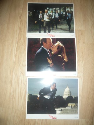 3 Fotografii- Film -In the line of fire - In Bataia pustii -1993- Clint Eastwood foto