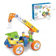 Set pentru construit masini, Flippy, Educativ si creativ, 98 piese