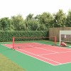 Fileu Tenis Pliabil vidaXL, 396x92x87cm, Poliester, Negru/Roșu, Portabil cu Geantă, Interior/Exterior