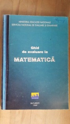 Ghid de evaluare la matematica foto