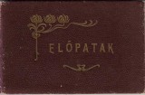NI759 Előpatak/V&acirc;lcele, județul Covasna, album cu 12 cărți poștale anterioare anului 1918 editat de Brass&oacute;i Lapok