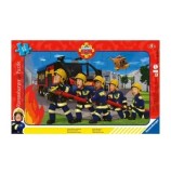 Cumpara ieftin Puzzle tip rama Ravensburger - Pompierul Sam, 15 piese