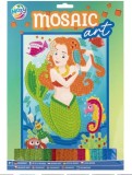 Set creativ, Mozaic din spuma cu sclipici, A4, Moxy